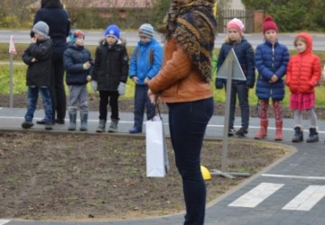 Bērnu autoskolas apmācību laukuma atklāšana Kūku pagastā