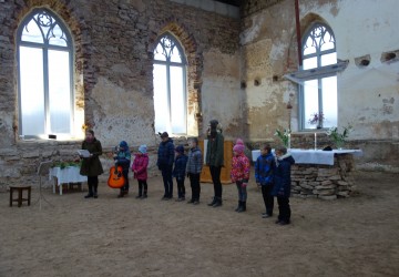 Projekta «Sēlpils baznīcas glābšanas darbi» atklāšanas pasākums