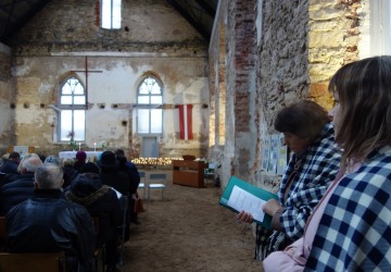 Projekta «Sēlpils baznīcas glābšanas darbi» atklāšanas pasākums