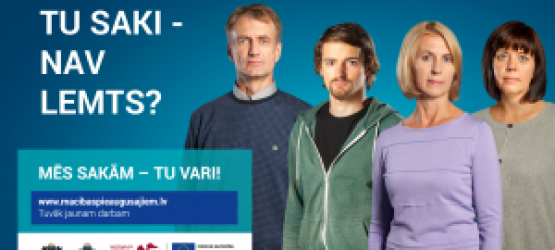 Uzsākta pieteikšanās 5. kārtas mācībām pieaugušajiem (atbalsts 90-95%)