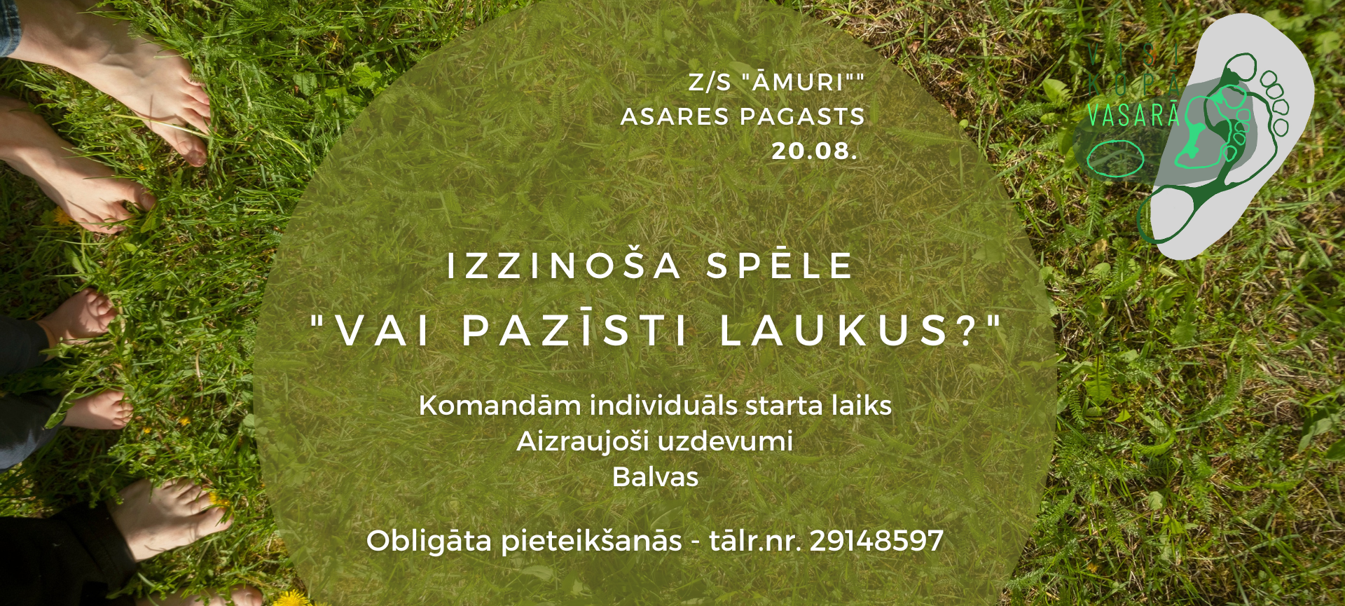 Notiks izzinoša spēle 