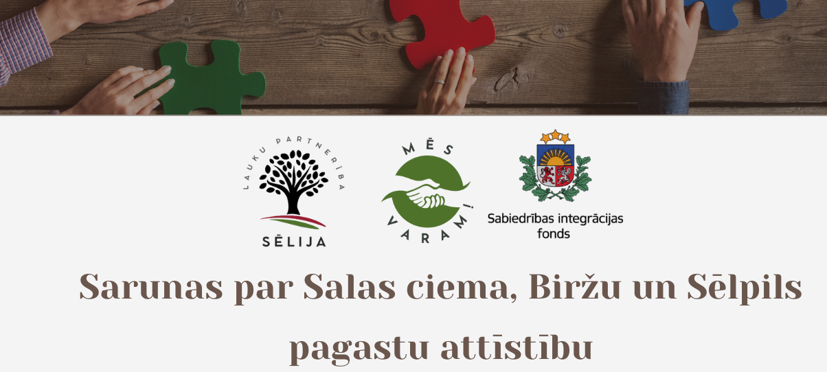 Sarunas par Salas ciema, Biržu un Sēlpils pagastu attīstību