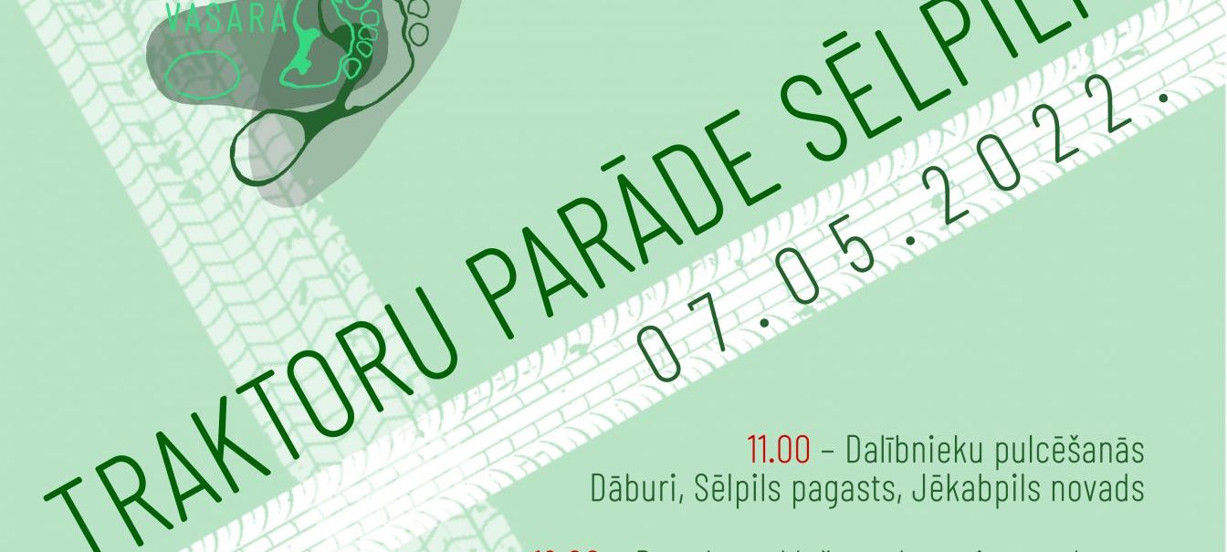 Sēlpilī notiks Traktoru parāde